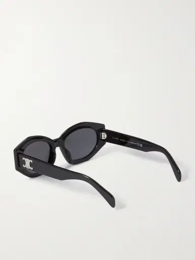 CELINE Eyewear Triomphe Cat-eye Acetate Sunglasses | Thumbnail 3 CELINE Eyewear Triomphe Cat-eye Acetate Sunglasses | Thumbnail 3