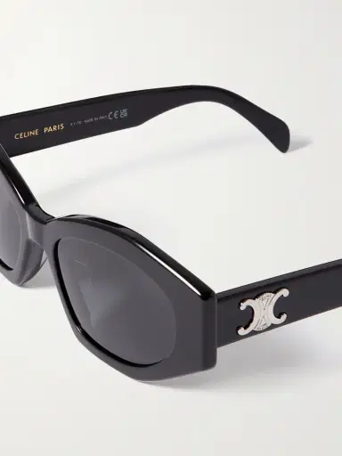 CELINE Eyewear Triomphe Cat-eye Acetate Sunglasses | Thumbnail 4 CELINE Eyewear Triomphe Cat-eye Acetate Sunglasses | Thumbnail 4