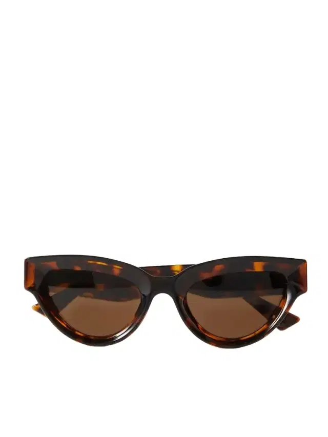 Injection Cat-eye Tortoiseshell Acetate Sunglasses