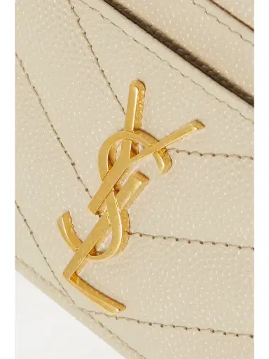 Saint Laurent Monogramme Quilted Textured-leather Cardholder | Thumbnail 3 Saint Laurent Monogramme Quilted Textured-leather Cardholder | Thumbnail 3