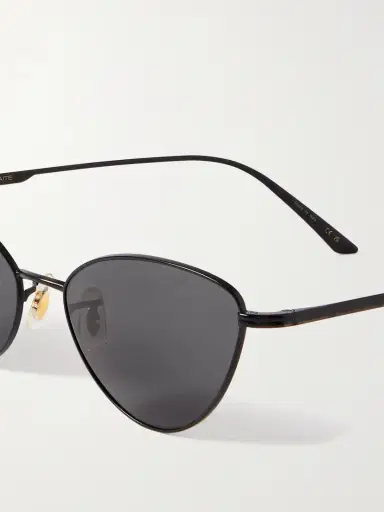 Oliver Peoples + Khaite 1998c Cat-eye Metal Sunglasses | Thumbnail 4