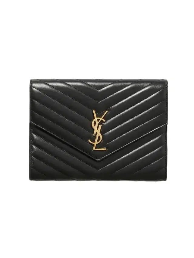 Cassandre Matelassé Leather Clutch