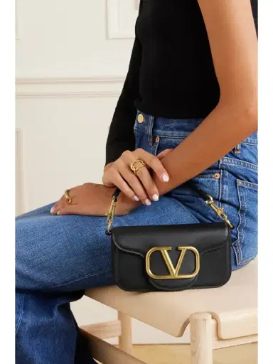 Valentino Garavani Locò Small Leather Shoulder Bag | Thumbnail 2