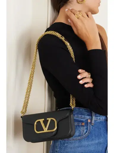 Valentino Garavani Locò Small Leather Shoulder Bag | Thumbnail 6