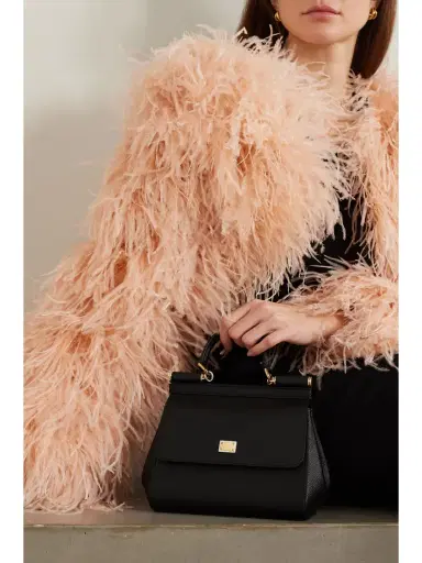 Dolce & Gabbana Sicily Small Textured-leather Shoulder Bag | Thumbnail 2 Dolce & Gabbana Sicily Small Textured-leather Shoulder Bag | Thumbnail 2