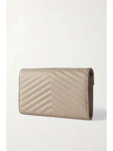 Saint Laurent Cassandre Matelassé Textured-leather Chain Wallet | Thumbnail 3 Saint Laurent Cassandre Matelassé Textured-leather Chain Wallet | Thumbnail 3