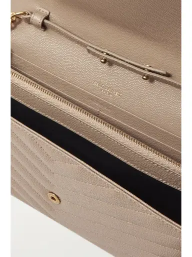 Saint Laurent Cassandre Matelassé Textured-leather Chain Wallet | Thumbnail 5 Saint Laurent Cassandre Matelassé Textured-leather Chain Wallet | Thumbnail 5