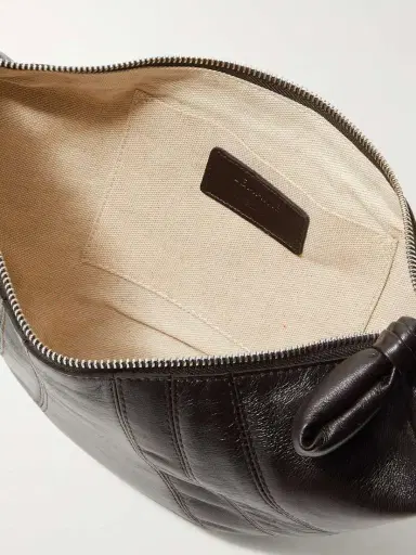 Lemaire Croissant Small Paneled Leather Shoulder Bag | Thumbnail 5 Lemaire Croissant Small Paneled Leather Shoulder Bag | Thumbnail 5