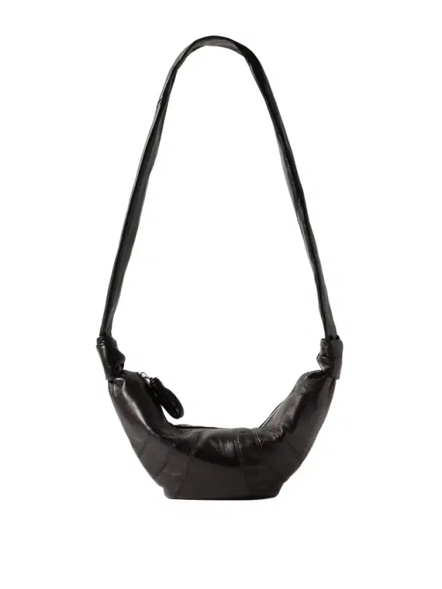Lemaire Croissant Small Paneled Leather Shoulder Bag