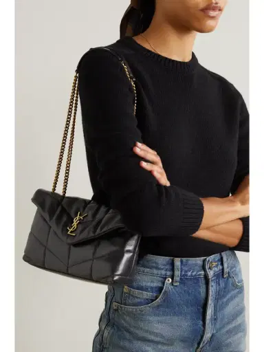 Saint Laurent Toy Puffer Mini Matelassé Leather Shoulder Bag | Thumbnail 2