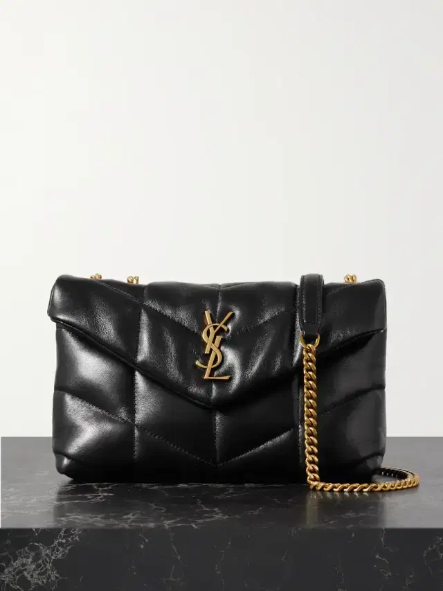 Toy Puffer Mini Matelassé Leather Shoulder Bag