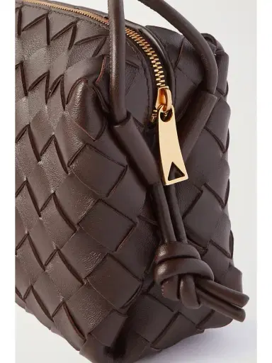 Bottega Veneta Mini Loop Intrecciato Leather Shoulder Bag | Thumbnail 4 Bottega Veneta Mini Loop Intrecciato Leather Shoulder Bag | Thumbnail 4