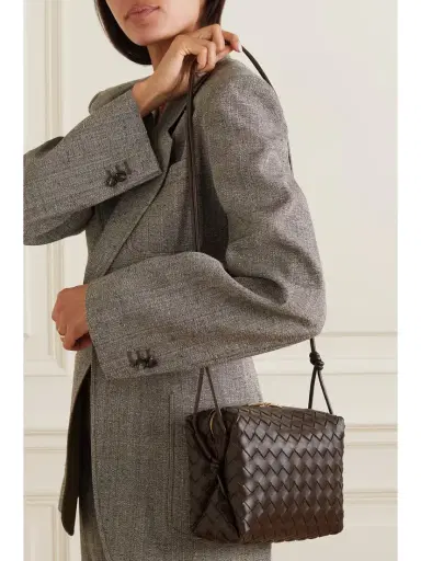 Bottega Veneta Loop Small Intrecciato Leather Shoulder Bag | Thumbnail 2 Bottega Veneta Loop Small Intrecciato Leather Shoulder Bag | Thumbnail 2