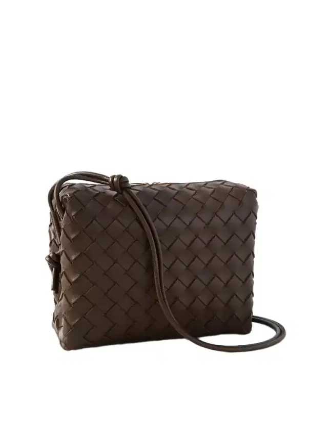 Loop Small Intrecciato Leather Shoulder Bag