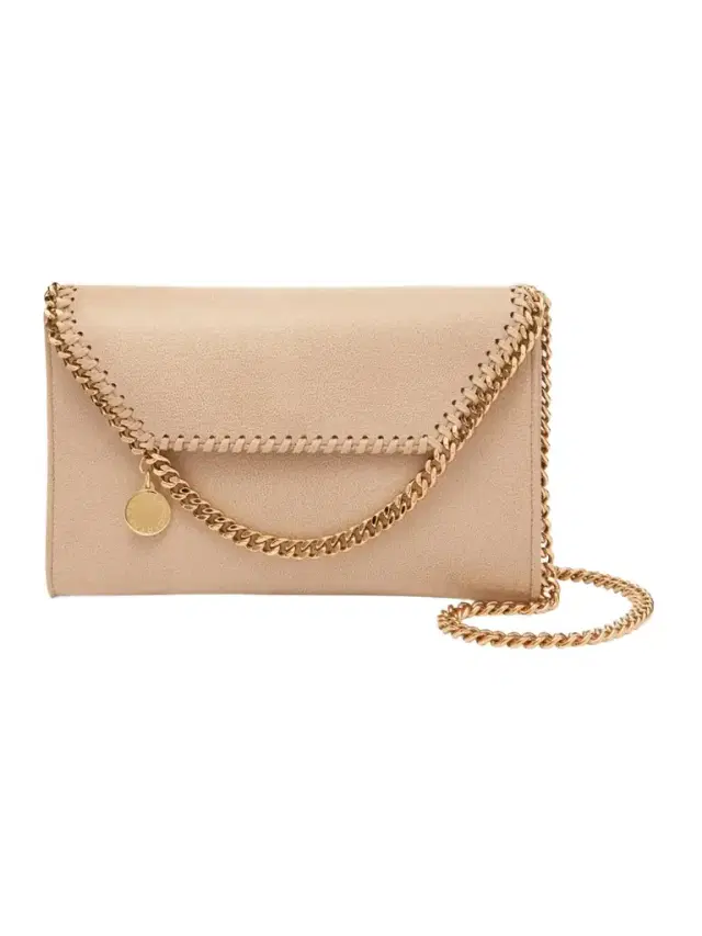 The Falabella Mini Vegetarian Brushed-leather Shoulder Bag