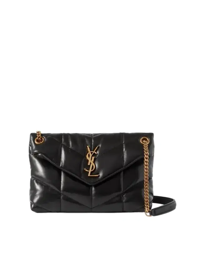 Puffer Small Matelassé Leather Shoulder Bag