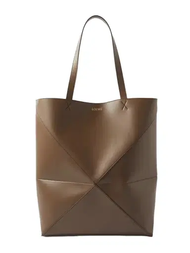 Loewe Puzzle Fold Convertible Large Leather Tote | Thumbnail 1 Loewe Puzzle Fold Convertible Large Leather Tote | Thumbnail 1