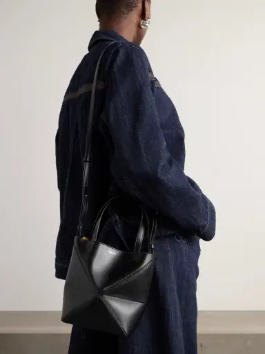 Loewe Puzzle Fold Convertible Mini Leather Tote | Thumbnail 6 Loewe Puzzle Fold Convertible Mini Leather Tote | Thumbnail 6