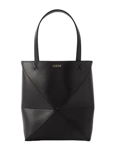 Loewe Puzzle Fold Convertible Mini Leather Tote | Thumbnail 1 Loewe Puzzle Fold Convertible Mini Leather Tote | Thumbnail 1