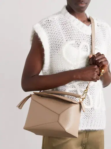 Loewe Puzzle Edge Small Textured-leather Shoulder Bag | Thumbnail 6