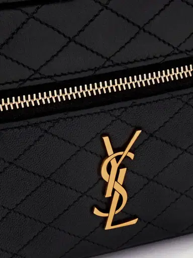Saint Laurent Gaby Vanity Mini Quilted Leather Shoulder Bag | Thumbnail 4