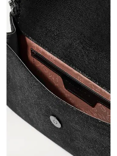 Stella McCartney Falabella Mini Vegetarian Textured-leather Shoulder Bag | Thumbnail 5 Stella McCartney Falabella Mini Vegetarian Textured-leather Shoulder Bag | Thumbnail 5