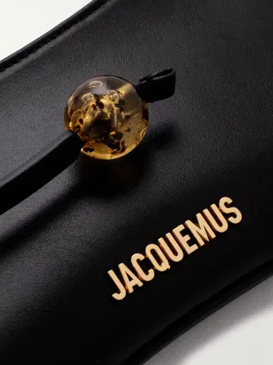 Jacquemus The Bisou Perle Embellished Leather Shoulder Bag | Thumbnail 4 Jacquemus The Bisou Perle Embellished Leather Shoulder Bag | Thumbnail 4