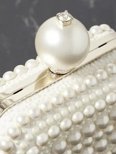Jimmy Choo Cloud Micro Embellished Satin Clutch | Thumbnail 4