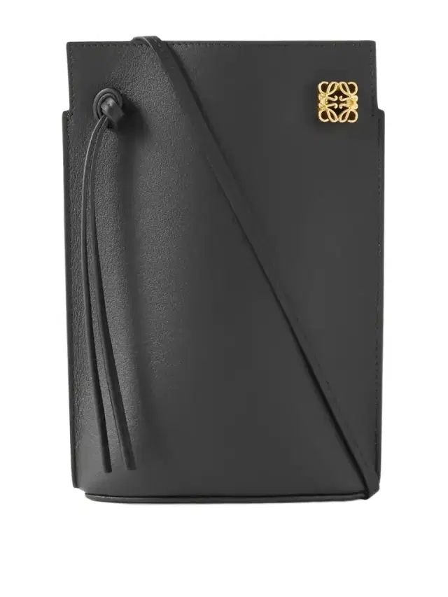 Dice Pocket Embellished Leather Shoulder Bag