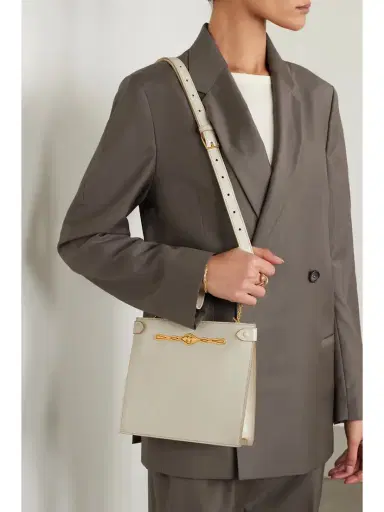 Métier + Fernando Jorge Stowaway Embellished Glossed-leather Shoulder Bag | Thumbnail 2