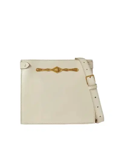 Métier + Fernando Jorge Stowaway Embellished Glossed-leather Shoulder Bag | Thumbnail 1