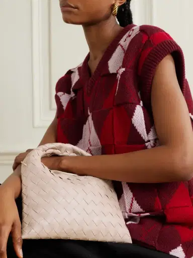Bottega Veneta Mini Hop Intrecciato Leather Shoulder Bag | Thumbnail 2