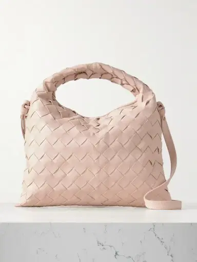 Bottega Veneta Mini Hop Intrecciato Leather Shoulder Bag | Thumbnail 1