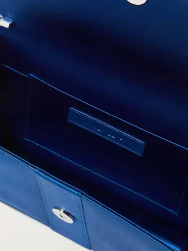 Manolo Blahnik Capri Crystal-embellished Satin Clutch | Thumbnail 5