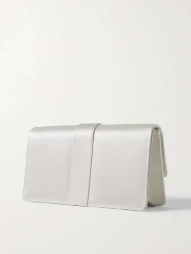 Manolo Blahnik Capri Crystal-embellished Satin Clutch | Thumbnail 3 Manolo Blahnik Capri Crystal-embellished Satin Clutch | Thumbnail 3
