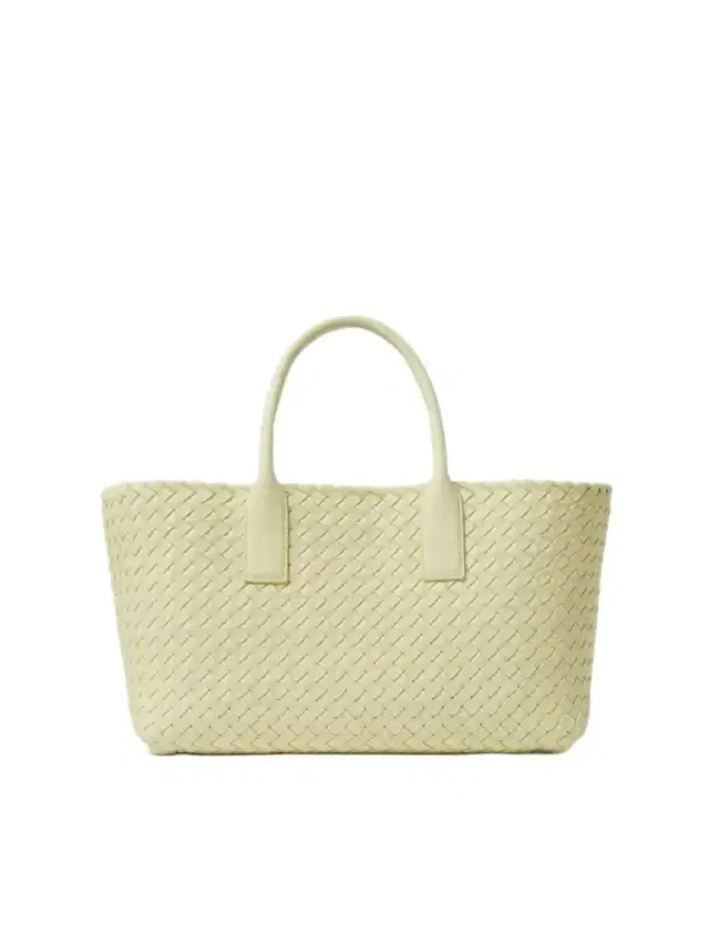 Cabat Small Intrecciato Leather Tote