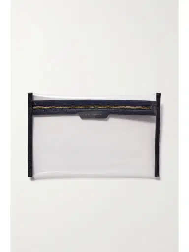 Anya Hindmarch Loose Pocket Big Things Leather-trimmed Tpu Clutch | Thumbnail 3 Anya Hindmarch Loose Pocket Big Things Leather-trimmed Tpu Clutch | Thumbnail 3