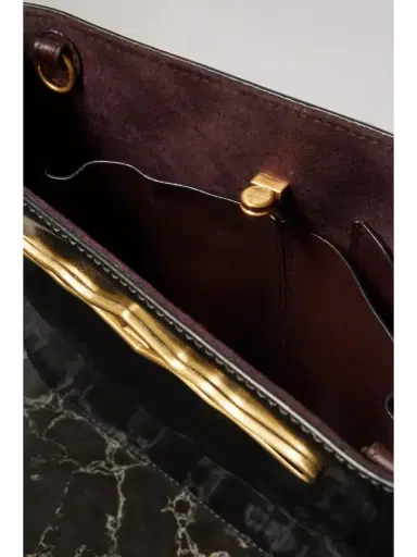 Métier + Fernando Jorge Stowaway Embellished Patent-leather Shoulder Bag | Thumbnail 5