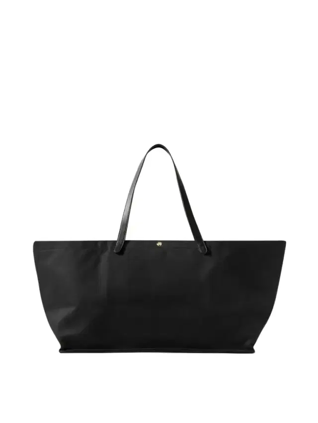 Idaho Xl Leather-trimmed Cotton-twill Tote