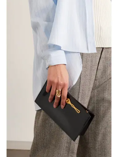 Métier + Fernando Jorge Ease Embellished Glossed-leather Clutch | Thumbnail 2