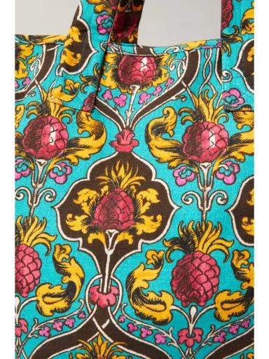 La DoubleJ Reversible Printed Stretch-cotton Tote | Thumbnail 4
