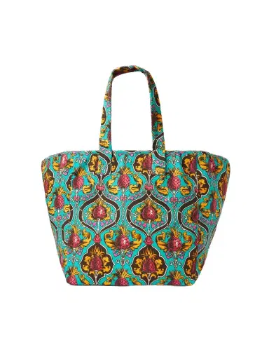 La DoubleJ Reversible Printed Stretch-cotton Tote | Thumbnail 1