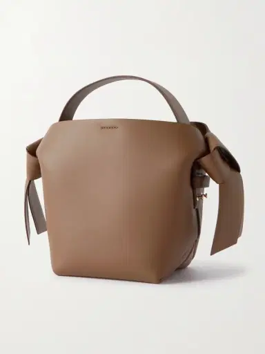 Acne Studios Musubi Mini Knotted Leather Shoulder Bag | Thumbnail 3 Acne Studios Musubi Mini Knotted Leather Shoulder Bag | Thumbnail 3