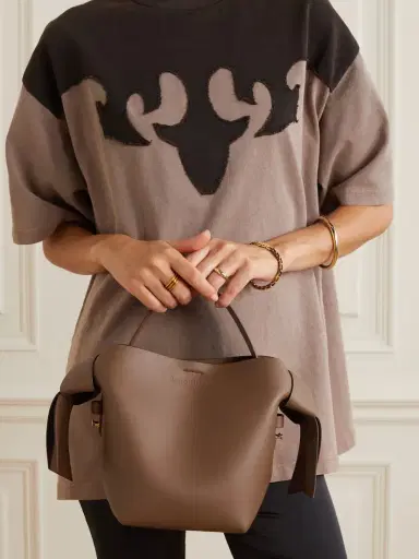 Acne Studios Musubi Mini Knotted Leather Shoulder Bag | Thumbnail 6 Acne Studios Musubi Mini Knotted Leather Shoulder Bag | Thumbnail 6