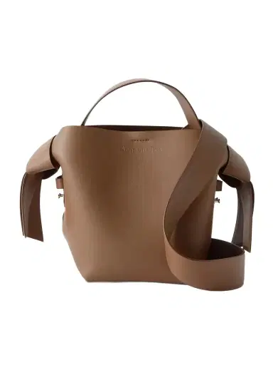 Acne Studios Musubi Mini Knotted Leather Shoulder Bag | Thumbnail 1 Acne Studios Musubi Mini Knotted Leather Shoulder Bag | Thumbnail 1