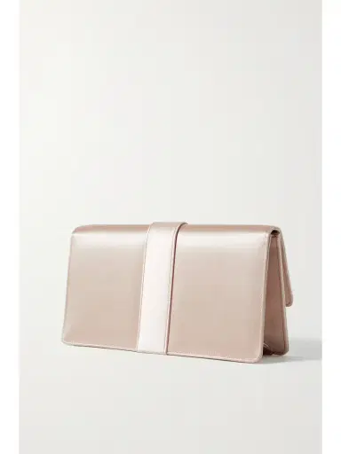 Manolo Blahnik Capri Crystal-embellished Satin Clutch | Thumbnail 3