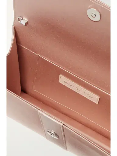 Manolo Blahnik Capri Crystal-embellished Satin Clutch | Thumbnail 5