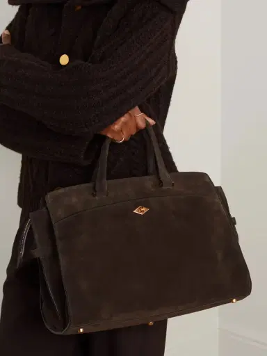 Métier Private Eye Medium Suede Tote | Thumbnail 2 Métier Private Eye Medium Suede Tote | Thumbnail 2