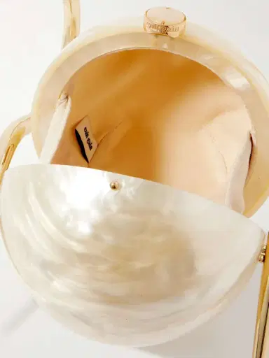 Cult Gaia Pearl Acrylic And Gold-tone Tote | Thumbnail 5