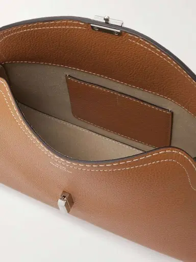 TOTEME T-lock Textured-leather Clutch | Thumbnail 5 TOTEME T-lock Textured-leather Clutch | Thumbnail 5